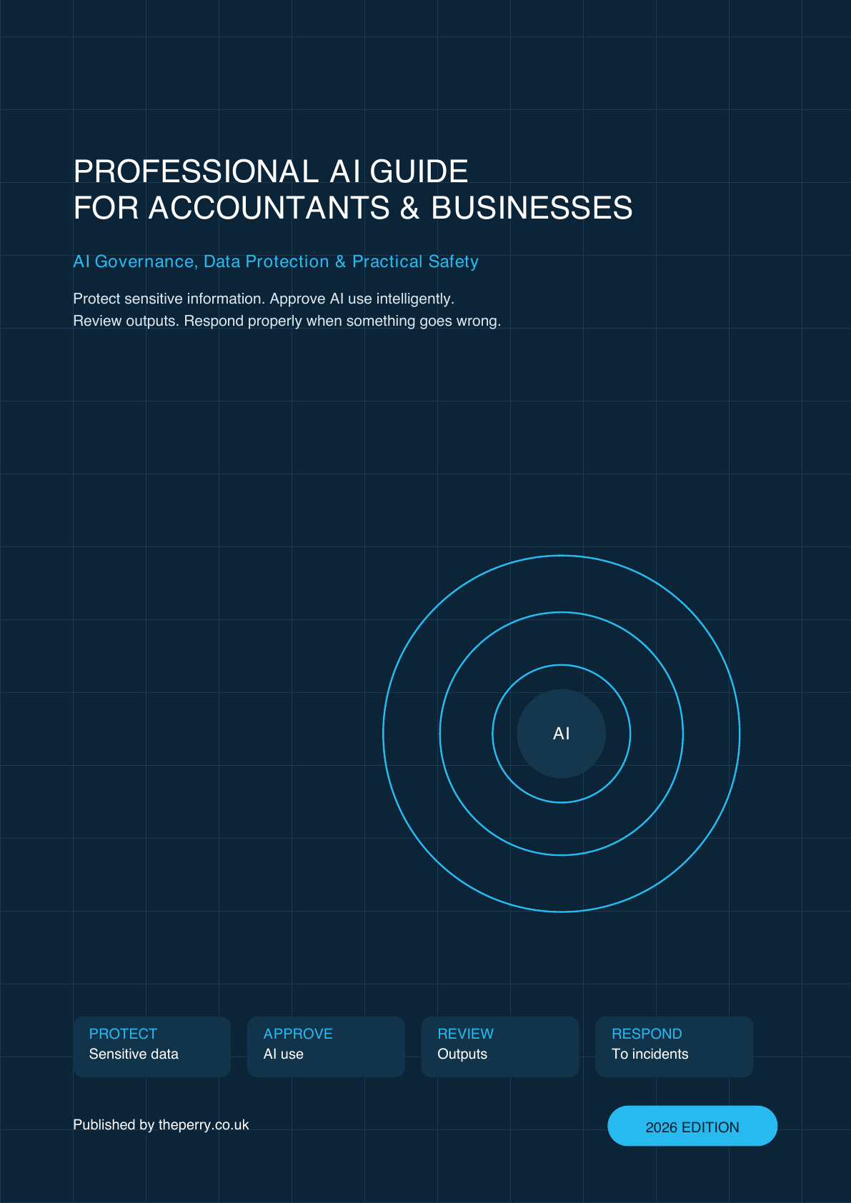 Cover of the downloadable Professional AI Guide