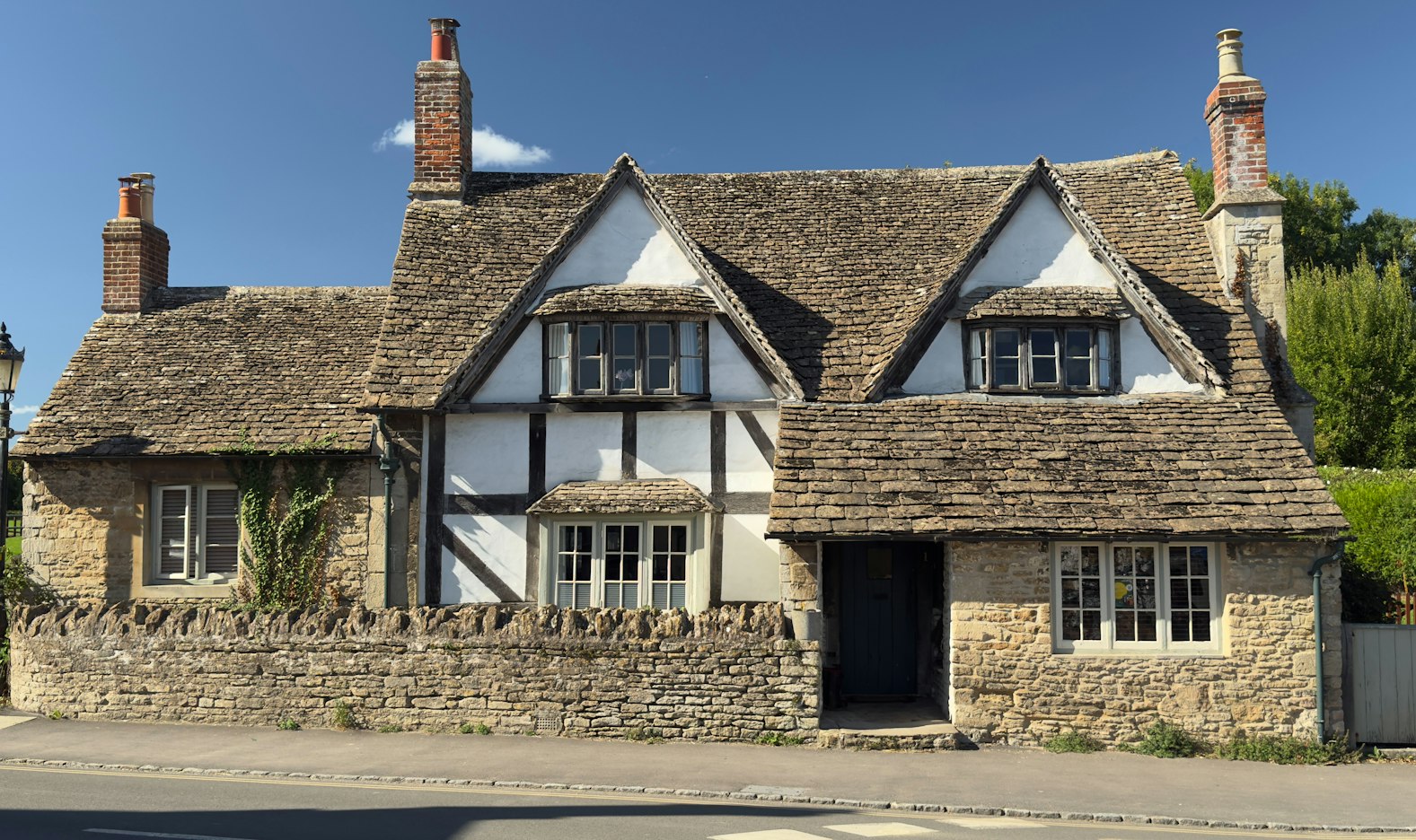 Historic village architecture in Lacock